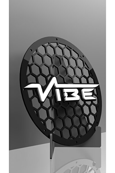 Home VİBE Yazılı 20cm Midrange Kapağı - 2 Adet