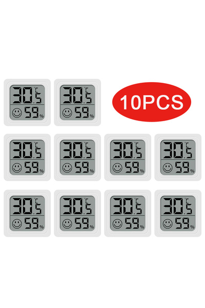 Choice5 10PCS Type 1 6-10pcs Digital Thermometer Hygrometer Indoor Mini Tempe...
