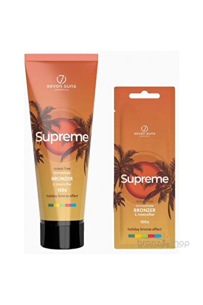 7suns Λοσιόν bronzanta, 7 Suns, Χρωματιστό, SUPREME 100x bronzing boost, 15ml...