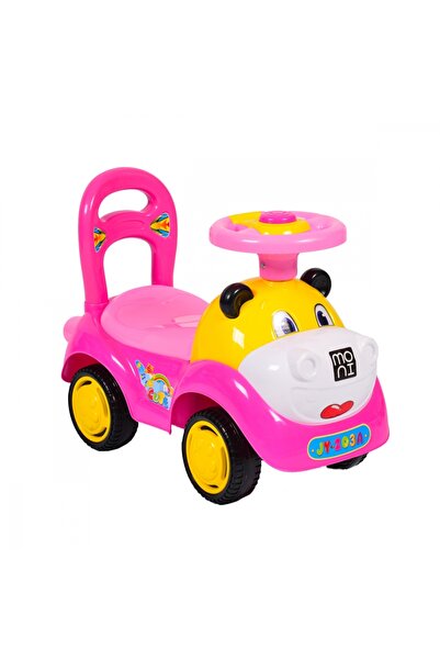 Moni Masinuta copii Ride-On fara pedale Super Car Pink cu functii muzicale si...