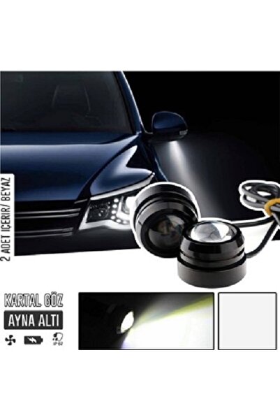 Le Moins Cher Volkswagen Jetta Uyumlu Ayna Altı Led Kartal Göz Led 2'li Beyaz Led