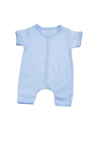 Bebemekan Çıtçıtlı 0-3 Ay bebek tulum Kısa Kol