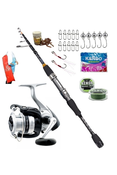 Oslo Daiwa Strikeforce 2500 2.28mt 0,5-10gr Ryuji Rock Fish Teleskopik Lrf Ol...