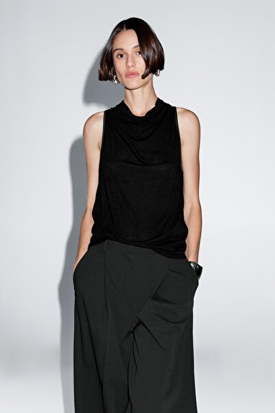 Massimo Dutti Pensli geniş paça pantolon