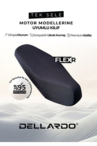 DELLARDO FLEX-R MOTOSİKLET SELE KILIFI / ÖRTÜSÜ [CG, CUB, SCOOTER, MAXI SCOOT...