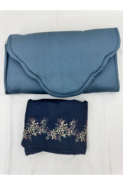 Gerenic طقم سجاده صلاه مع شرشف صلاه مطرز