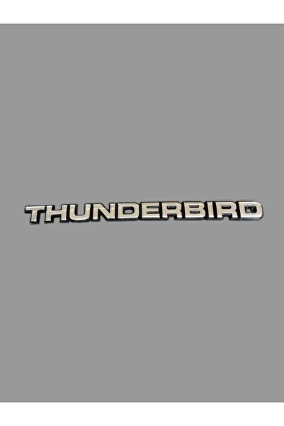 OTO SÜSLEN İSTANBUL Thunderbird Yazı Logo Metal Arma