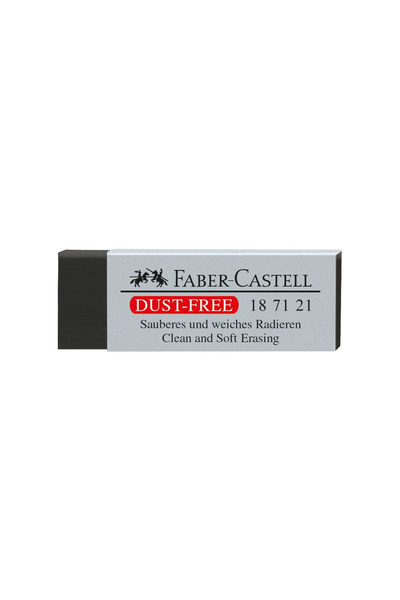 Faber Castell Faber-Castell dust free pencil eraser black 20