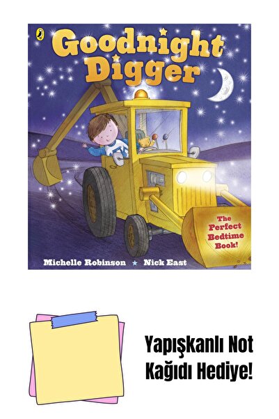 Bloomsbury Goodnight Digger + Sticky Note Paper