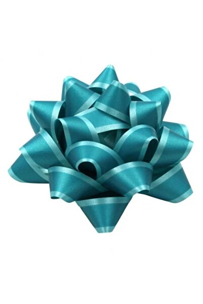 BRIZZOLARI Set of 10 self-adhesive stars, 9 cm, Brizzolari, matte turquoise color