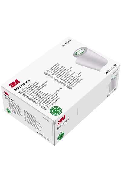 3M Micropore 1530-3 Kağıt Bant Flaster (7,6 CMx9,1 M)