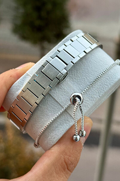 Homies Women's Wristwatch Case Cord Steel Thin Case 5Atm Waterproof with Gift Box and Bracelet Gift.