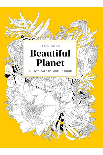 Bloomsbury Leila Duly's Beautiful Planet: an Intricate Coloring Book + Sticky Note Paper
