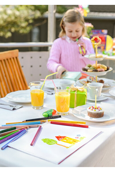 Faber Castell Faber-Castell double plastic sharpener with container and fish eraser