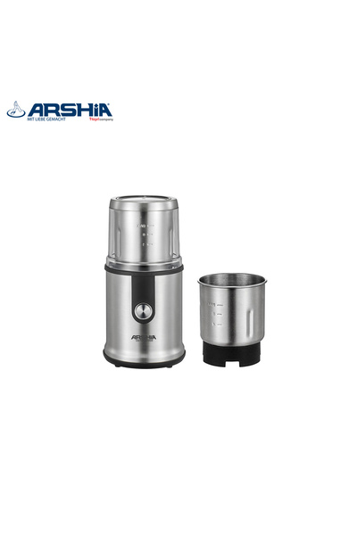 Arshia Arshia Coffee Grinder - Durable Stainless Steel - Powerful Blades for Grinding Coffee and Spices