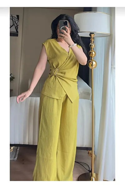 Butik Beyza Buckle Detail Set