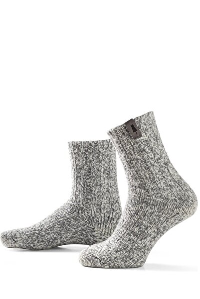 OEM Women's wool socks, super comfortable, gray color, medium length, size 37-41
