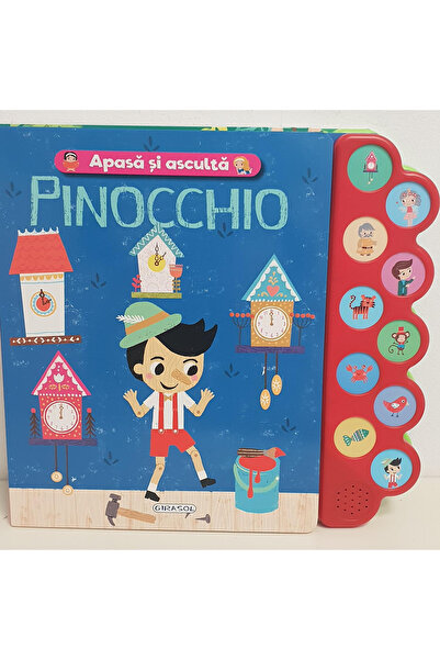 GIRASOL Apasa si asculta povestea - Pinocchio