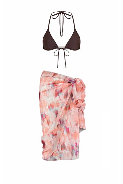 JOAQUIM Tül Pareo Desenli