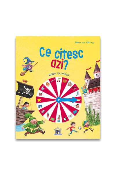 Dph Какво чета днес? - Рулетка с истории (книга с колело)