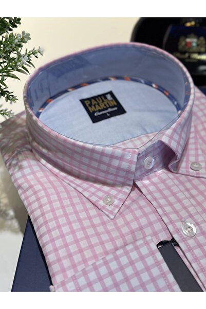 Paul Martin Canadian PAUL MARTİN NEW COLLECTION EKOSE MODEL COTON ER GÖMLEK -...