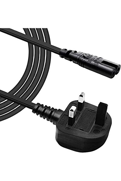 BENSN 2-Pin Figure-8 (IEC C7) Power Cable 1.5m (5FT)