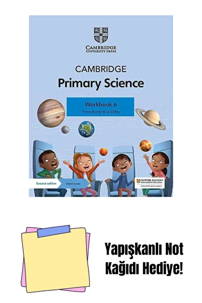 Bloomsbury Cambridge Primary Science Workbook 6 with Digital Access (1 Year) + Sticky Notes