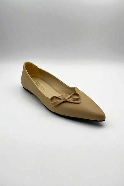 Odie Collection Women's Comfortable Stylish Daily Pointed Toe Bowknot Ballerinas