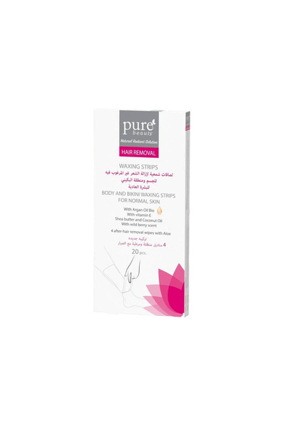 the andersons PURE BEAUTY WAXING STRIPS FOR FACE 20PCS