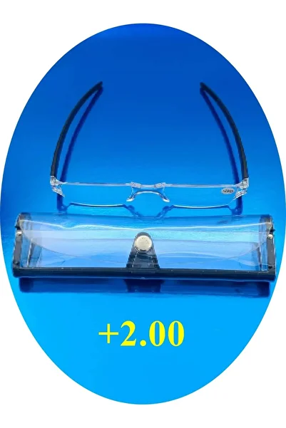 TAN EXPRESS +2.00 Book Reading Glasses & Computer Glasses & Near Glasses 1 Piece