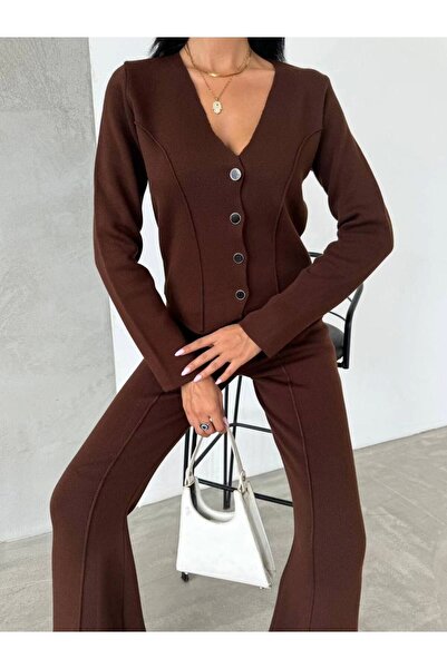 URİS Vestă elegantă cu dungi pentru femei, pantaloni Palazzo, partea de jos, ...