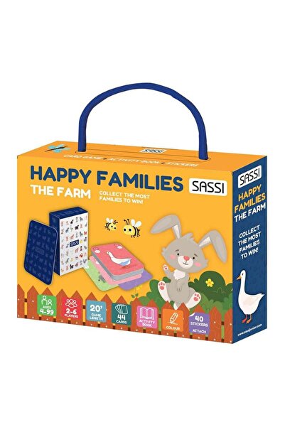 Sassi Junior عائلات سعيدة - لعبة الورق - المزرعة