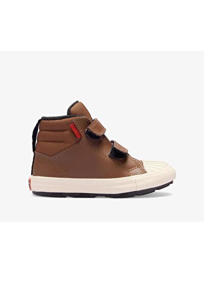 Converse Chuck Taylor All Star Berkshire Boot Easy on Kids Brown Sneaker A131...