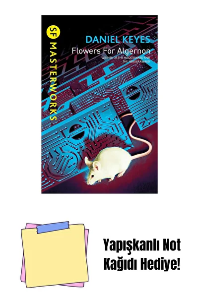 Bloomsbury Flowers for Algernon: the Must-Read Literary Science Fiction Masterpiece + Sticky Note Paper