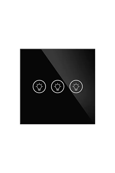 MoesHouse Smart WiFi Switch with Integrated Dimmer, 3 Circuits, Tuya Compatible
