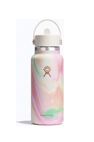 Hydro Flask 32 oz Wide Mouth with Flex Straw Cap - Sugar Crush