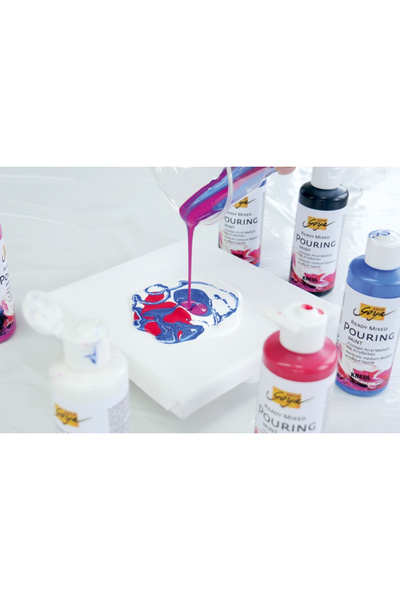 Kreul Set Solo Goya ready mixed Pouring 6 x 80 ml
