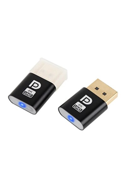KEEPRO Display port 4K Uhd Dummy, DP Dummy Plug Sanal Monitör Ekran Kartı adaptörü