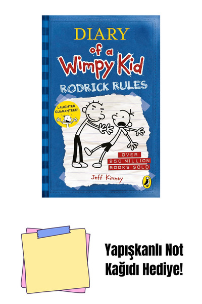 Bloomsbury Rodrick Rules: Diary of a Wimpy Kid + Sticky Note Paper