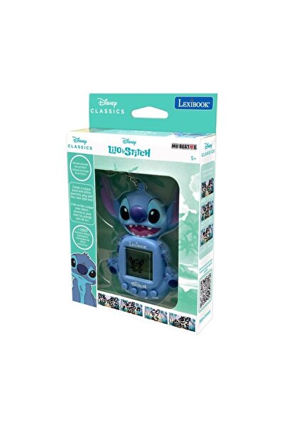 LEXIBOOK Mini Console for Kids, Lexibook, Stitch Model, 3 Games, Portable, Blue