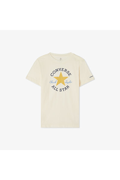 Converse Dissected Chuck Patch Çocuk Bej T-Shirt