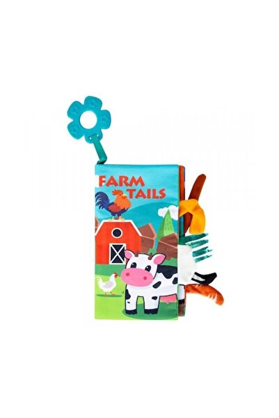 OEM Carte senzorială pentru bebeluși, stimulare vizuală, animale de fermă col...