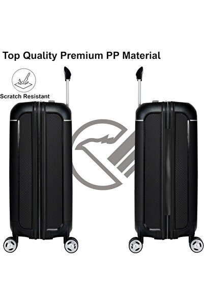 eminent Hard Shell 3-Piece Suitcase Luggage Sets for Unisex – B0002