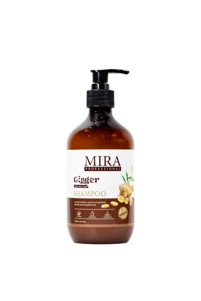 Mira Ginger Purifying Shampoo, Repairs Scalp, Damaged Hair, 500ml