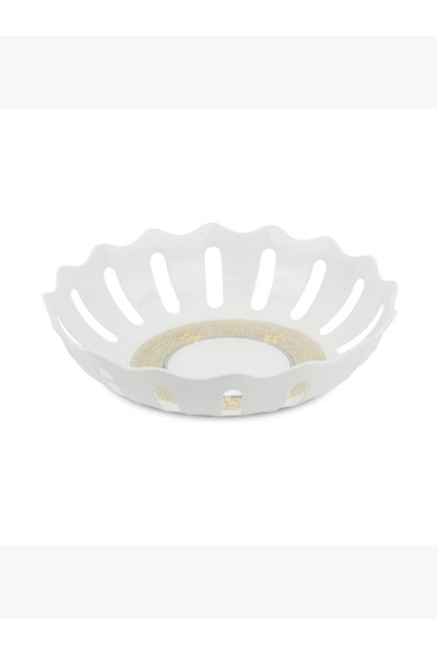 rexa Melamine Fruit Plate with Luxury Engravings - 68814