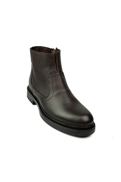 JAMES FRANCO 1036 Brown Leather Men's Boots