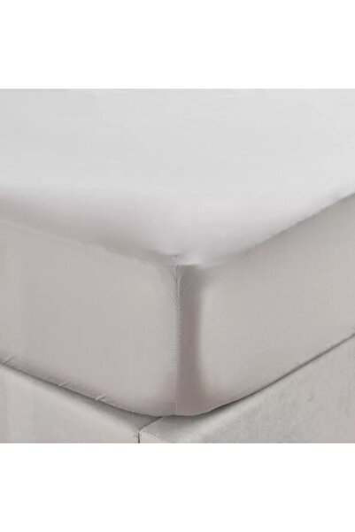 Home Centre Eternity Cotton Percale 325 Thread Count Full Fitted Sheet - 120x200 cm