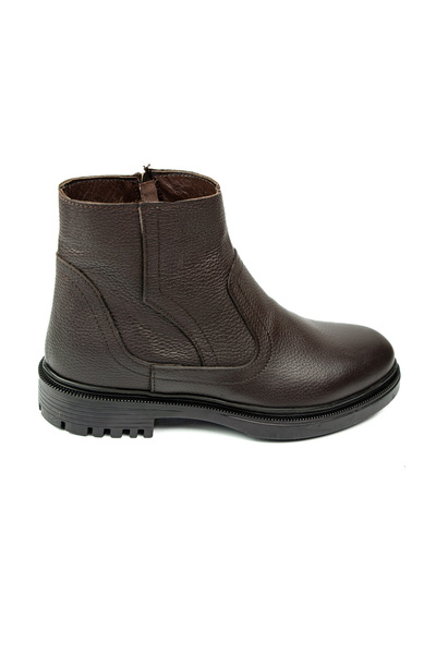 JAMES FRANCO 1036 Brown Leather Men's Boots