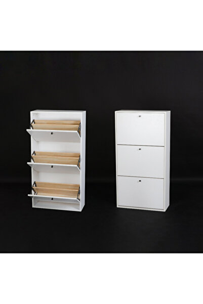 DEC13 Vertical shoe cabinet: elegance and efficient storage