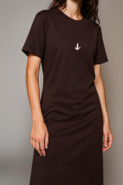 HAKKE ΦΟΡΕΜΑ με κοντό μανίκι με στάμπα με έγχυση